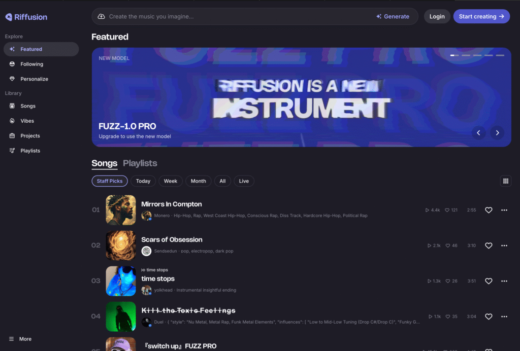 Riffusion